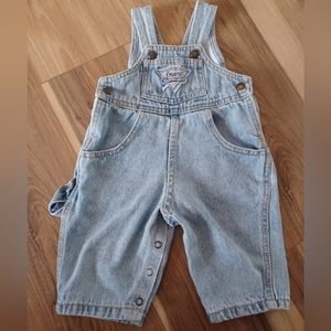 Baby guess vtg overalls 3months